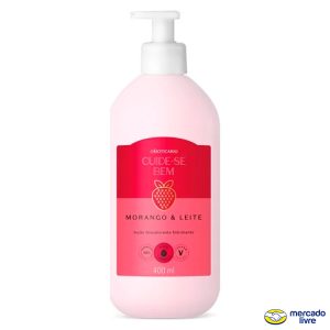 Hidratante Cuide-se Bem Morango E Leite 400ml O Boticário
